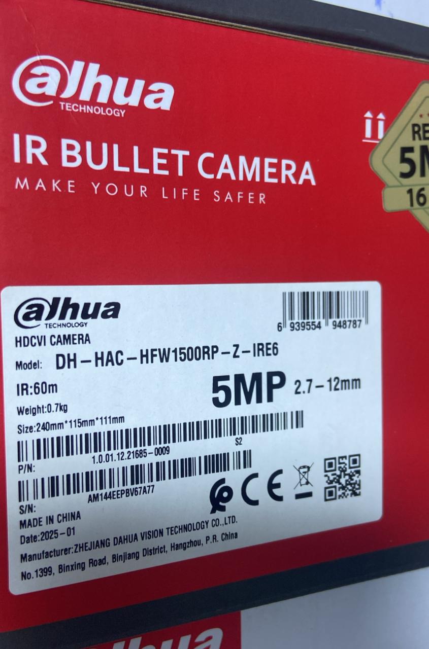 CAMERA DH-HAC-HFW1500RP-Z-IRE6