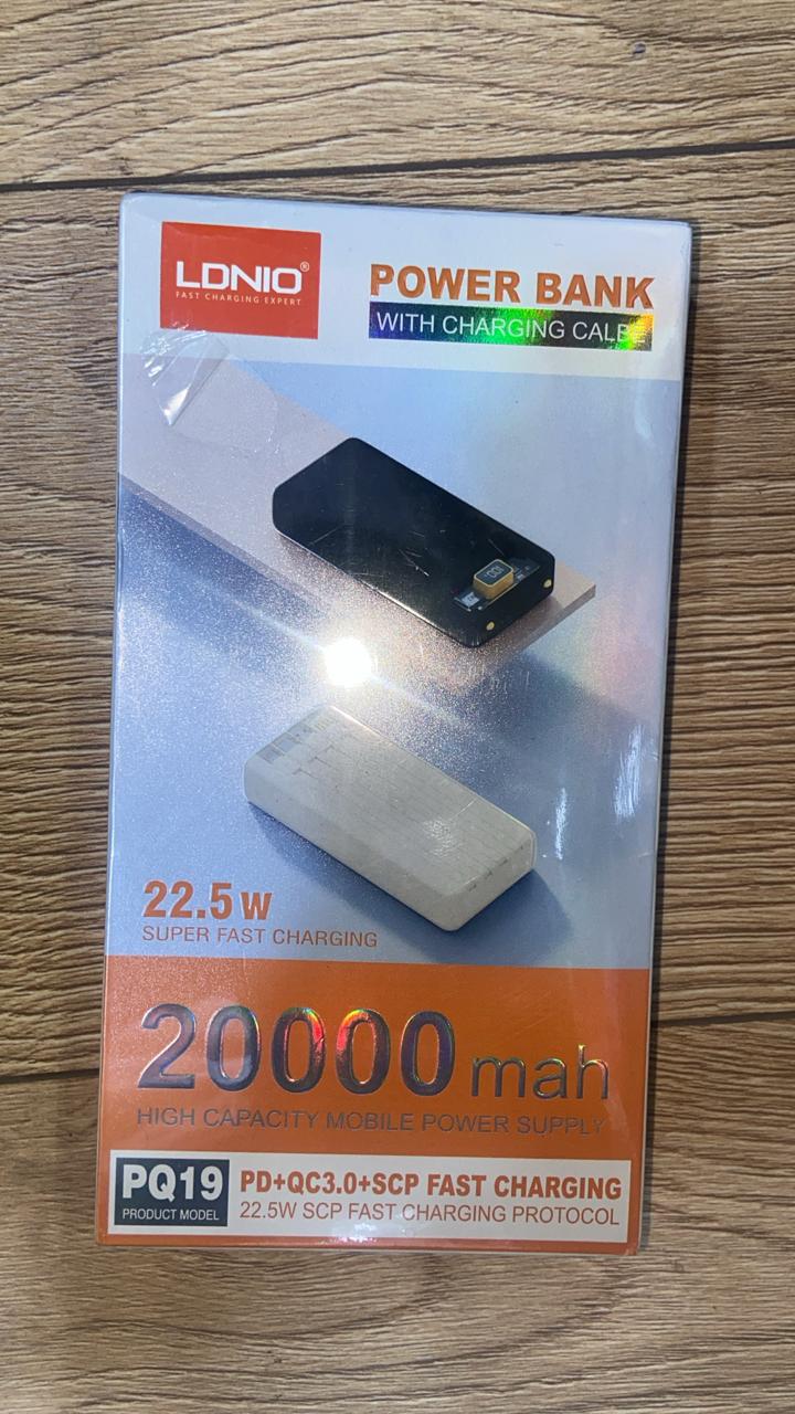 POWER BANK 20000MaH   PQ19