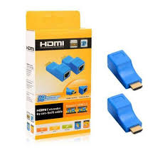 EXTENDER RJ45 30M JAUNE