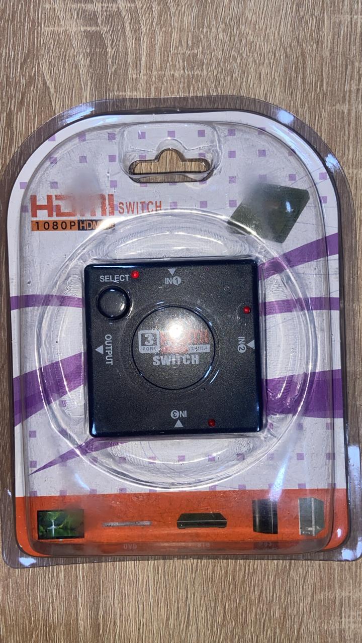 SWITCH Répartiteur 3 entrées 1 sortie