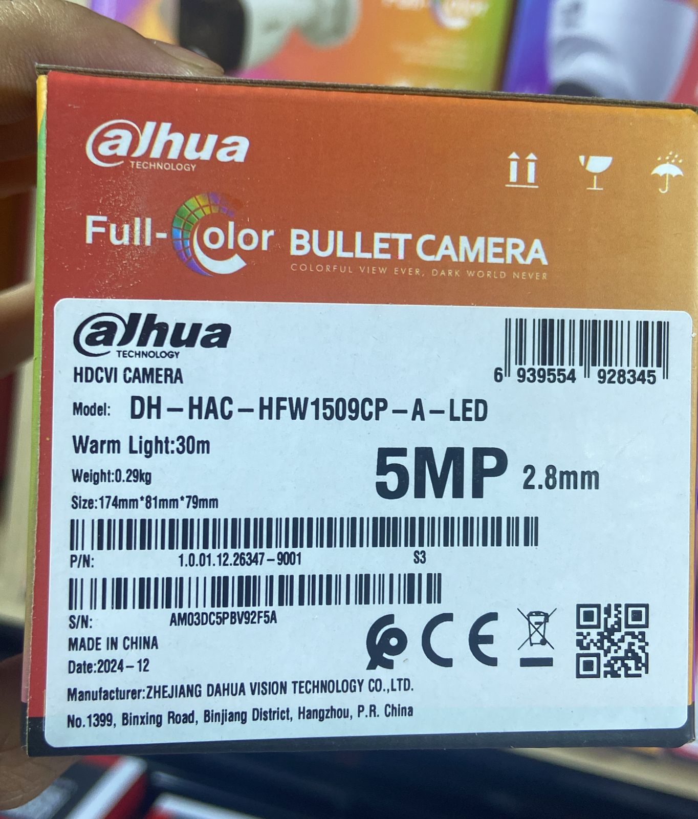 CAMERA DH-HAC-HFW1509CP-A-LED