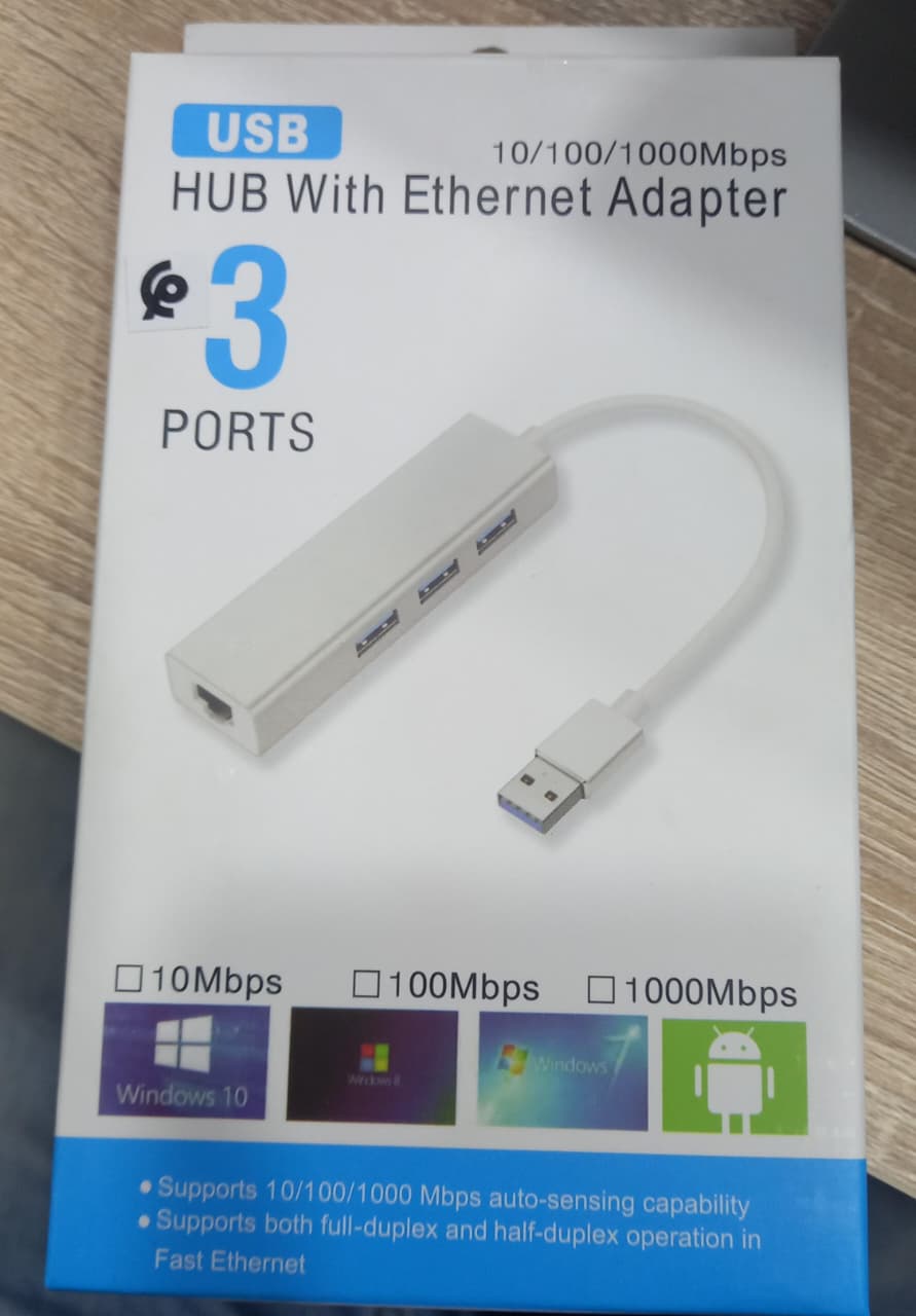 USB3 Port With Ethernet Rj45