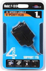 HUB USB 2.0 HI-Speed 4 porta