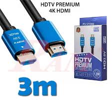 Câble HDMI 4K  3 m Premium